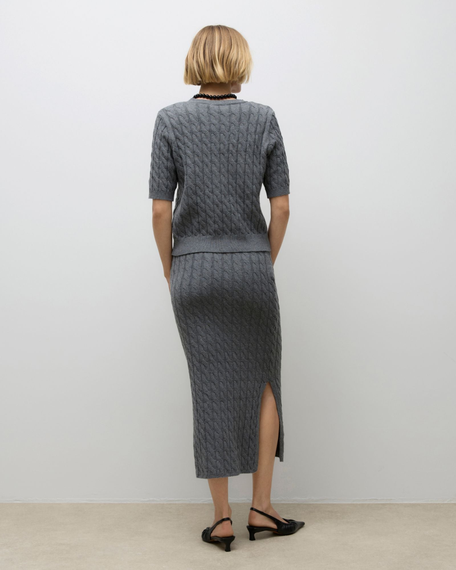 AWLORELLA COLLARED KNIT